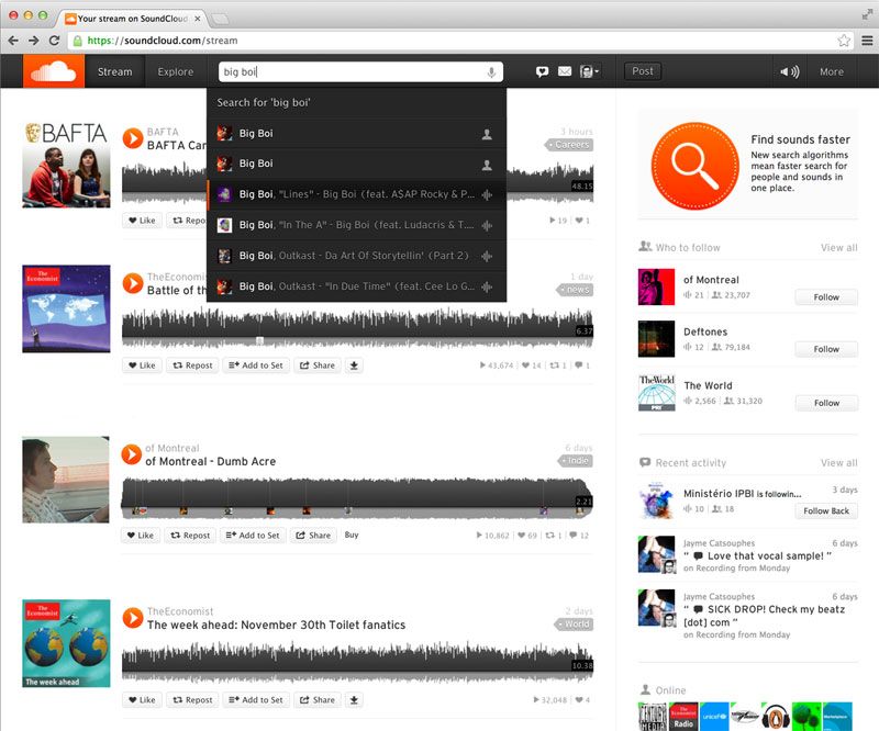 SoundCloud for Free Beats