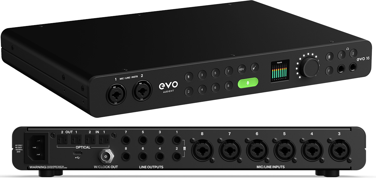 The Audient Evo 16: Unlocking the True Potential of Your Music
