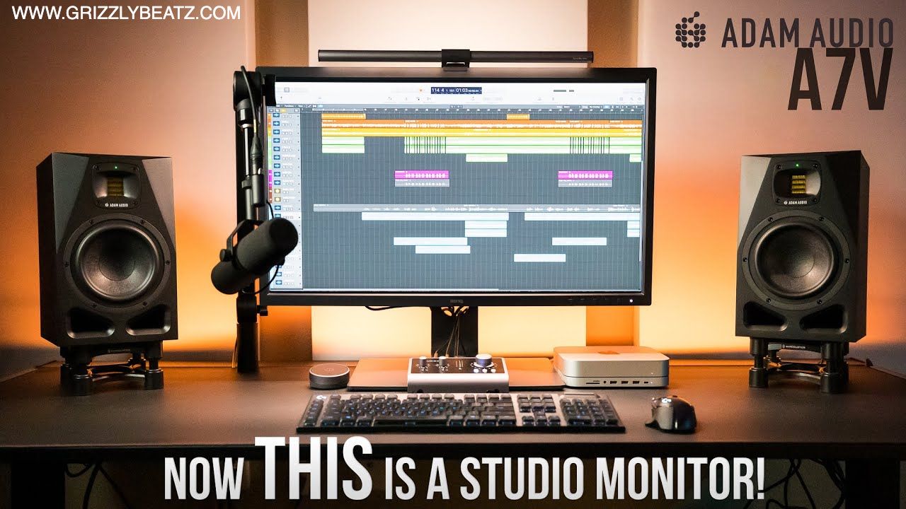 Adam Audio A7V Studio Monitors Review 2023